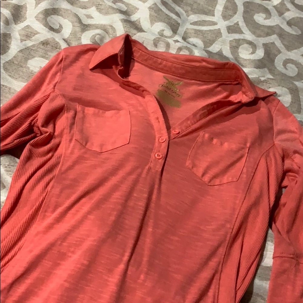 Coral long sleeve